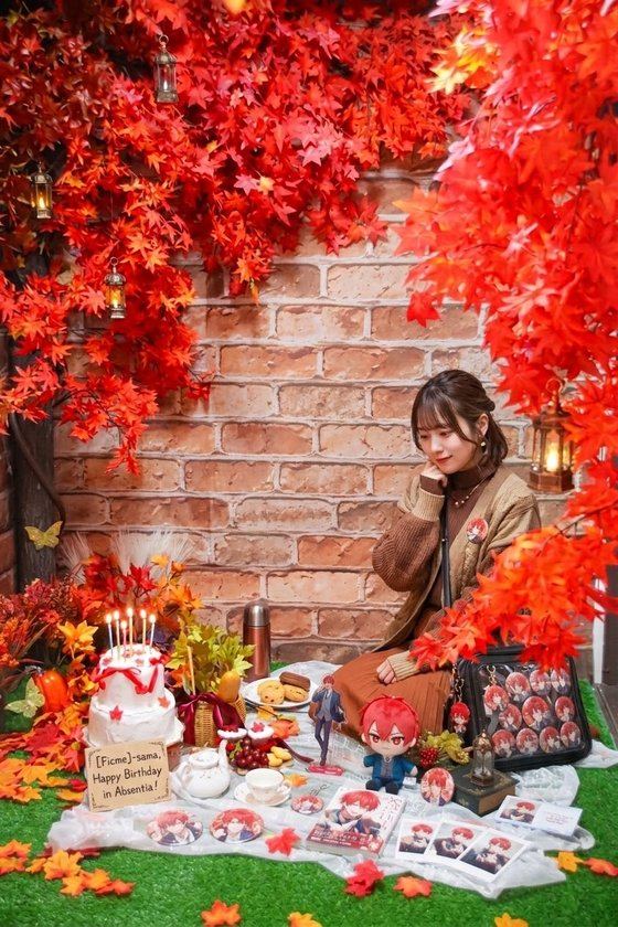 紅葉エリアでの撮影の一例